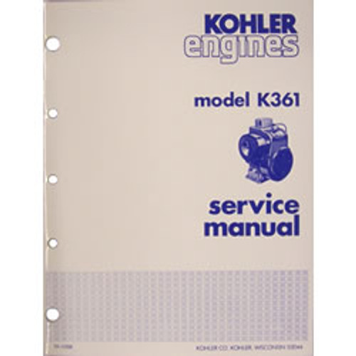 Kohler Model K361 Engine Repair Manual TP-1288 Kohler Model K361 Engine Repair Manual TP-1288