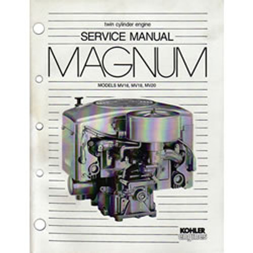 Kohler Twin Cylinder Magnum Engine Repair Manual TP-2289-A Kohler Twin Cylinder Magnum Engine Repair Manual TP-2289-A