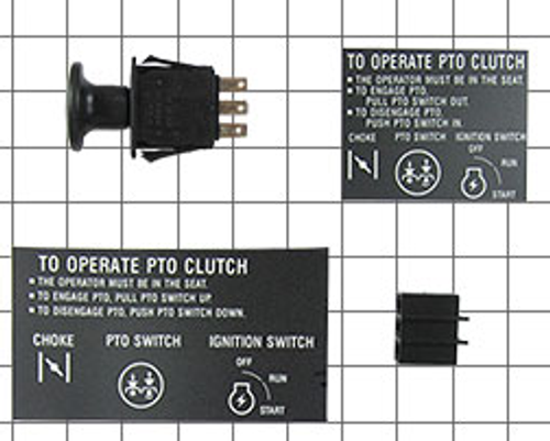 Simplicity 1686620SM PTO Switch Electric Clutch (Early style) Replacement Kit