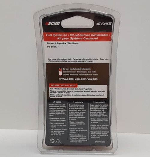 Echo 90158Y Fuel System Kit