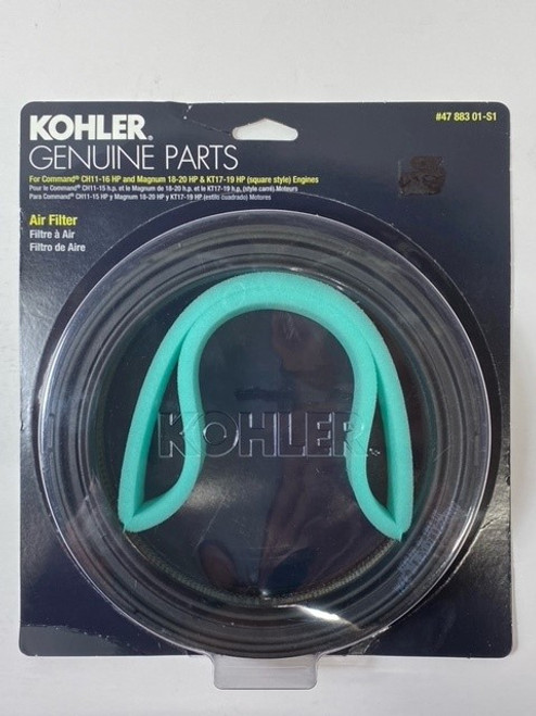 Kohler 47 883 01-S1 Air Filter Kohler 47 883 01-S1 Air Filter