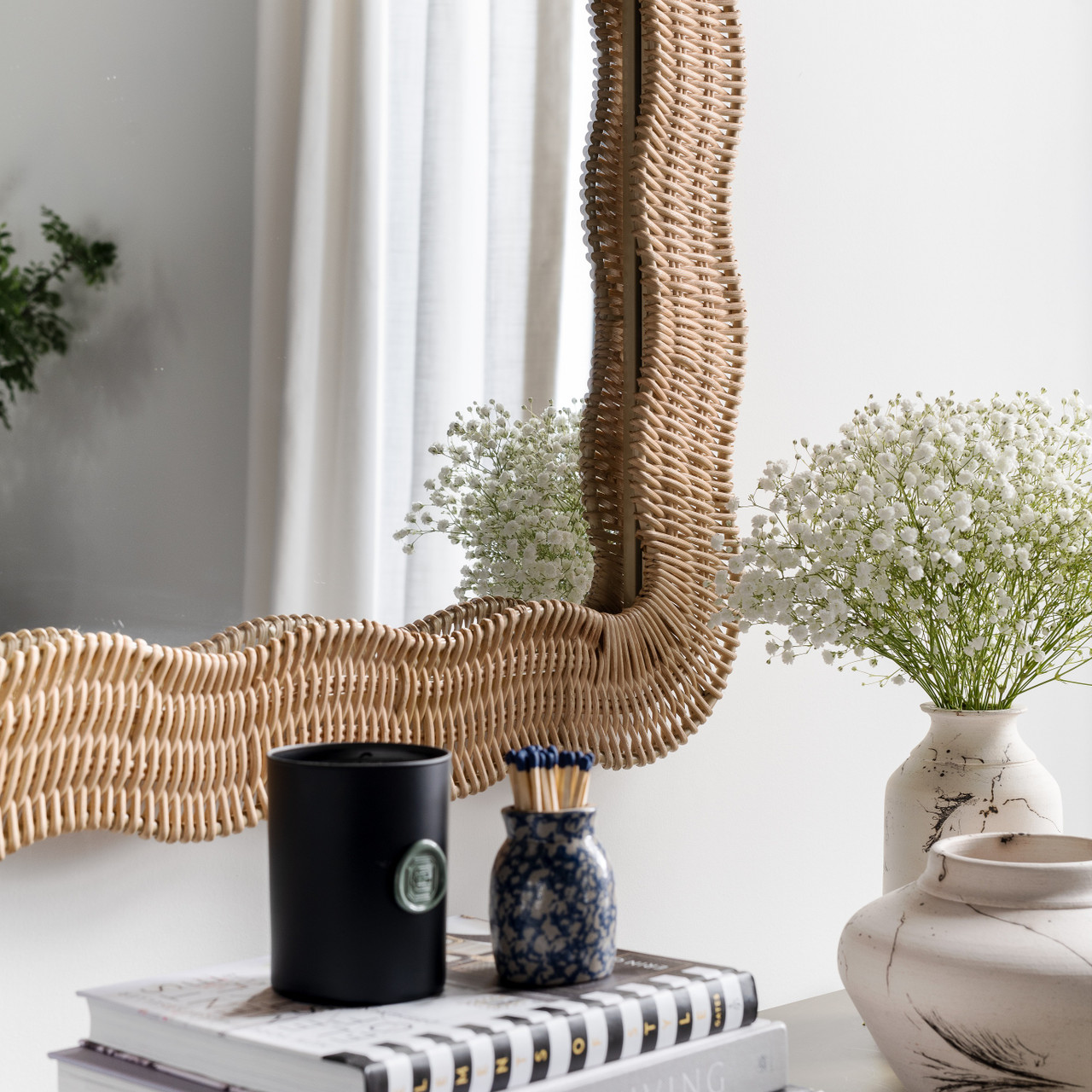 Cooper Classics x Erin Gates Scalloped Linden Mirror - Cooper Classics