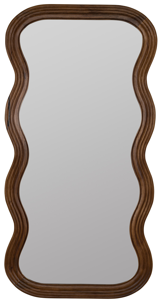 Frances Natural Floor Mirror - Cooper Classics
