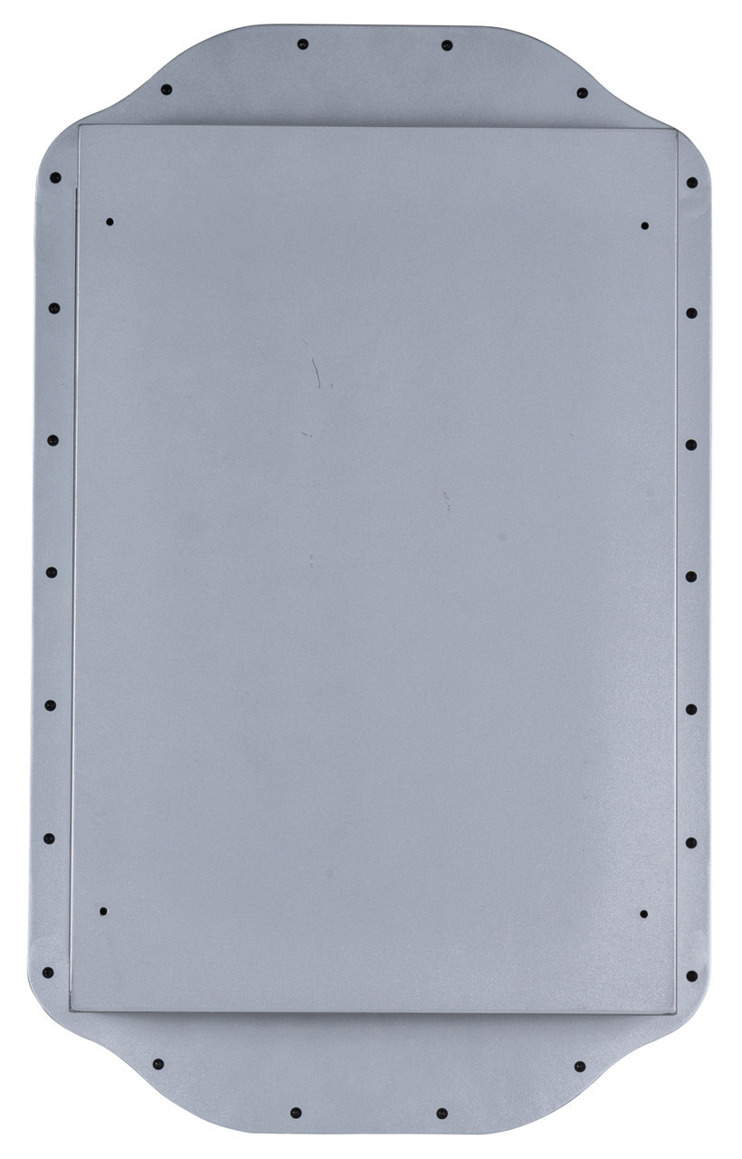 Sebastian Silver Medicine Cabinet - Cooper Classics