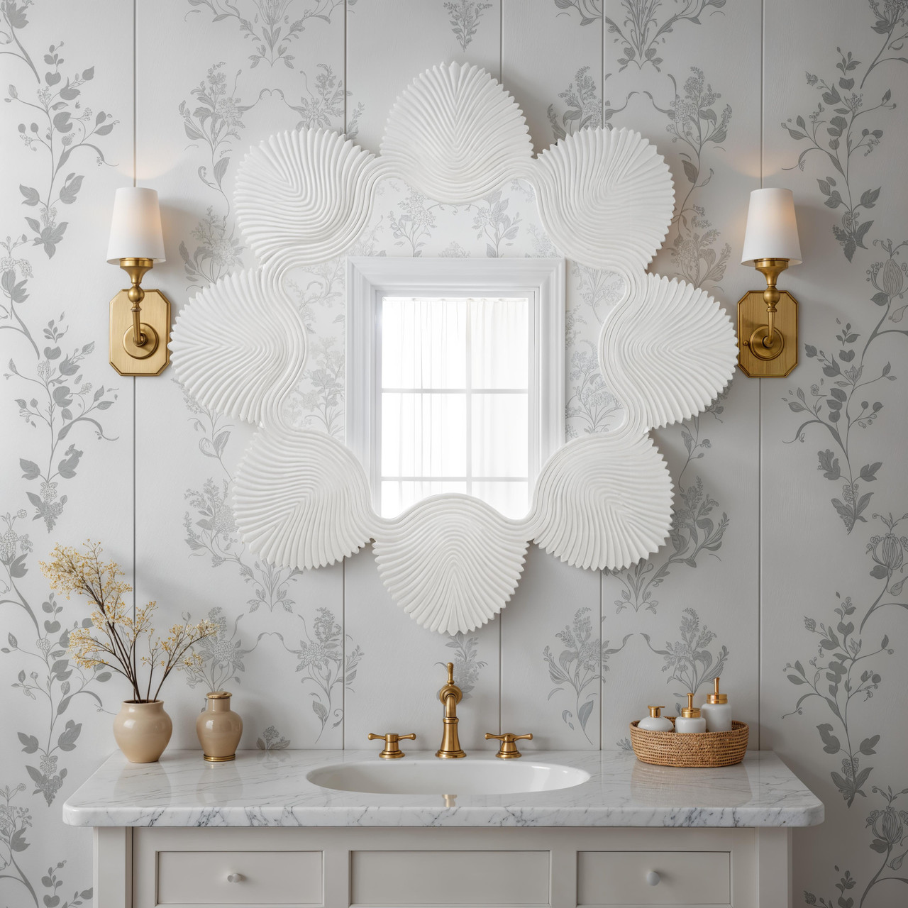 Megan Molten x Cooper Classics Norma Wall Mirror - Cooper Classics