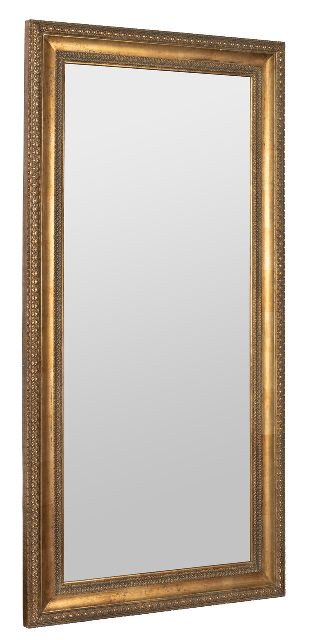 Bradley Gold Floor Mirror - Cooper Classics