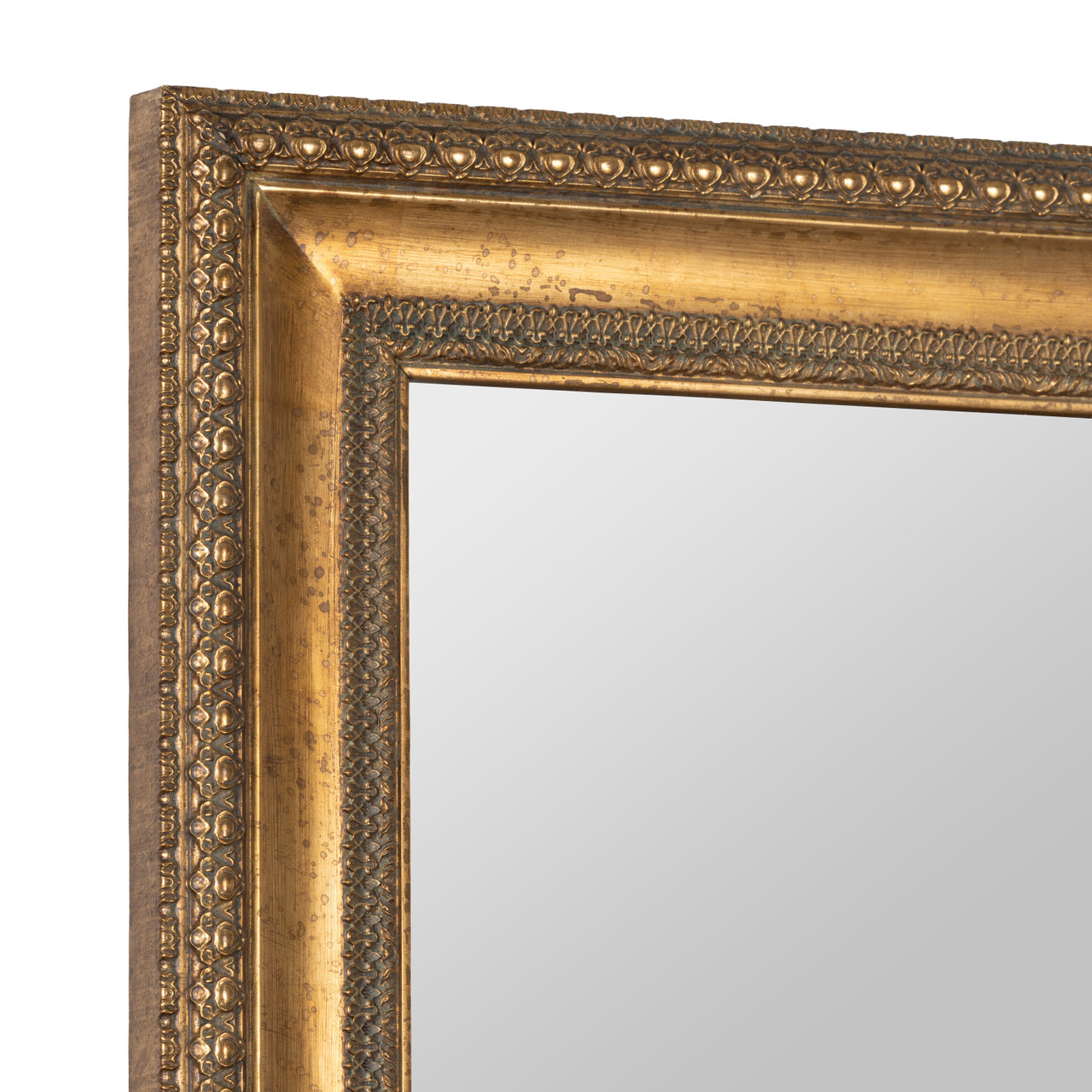 Bradley Gold Floor Mirror - Cooper Classics