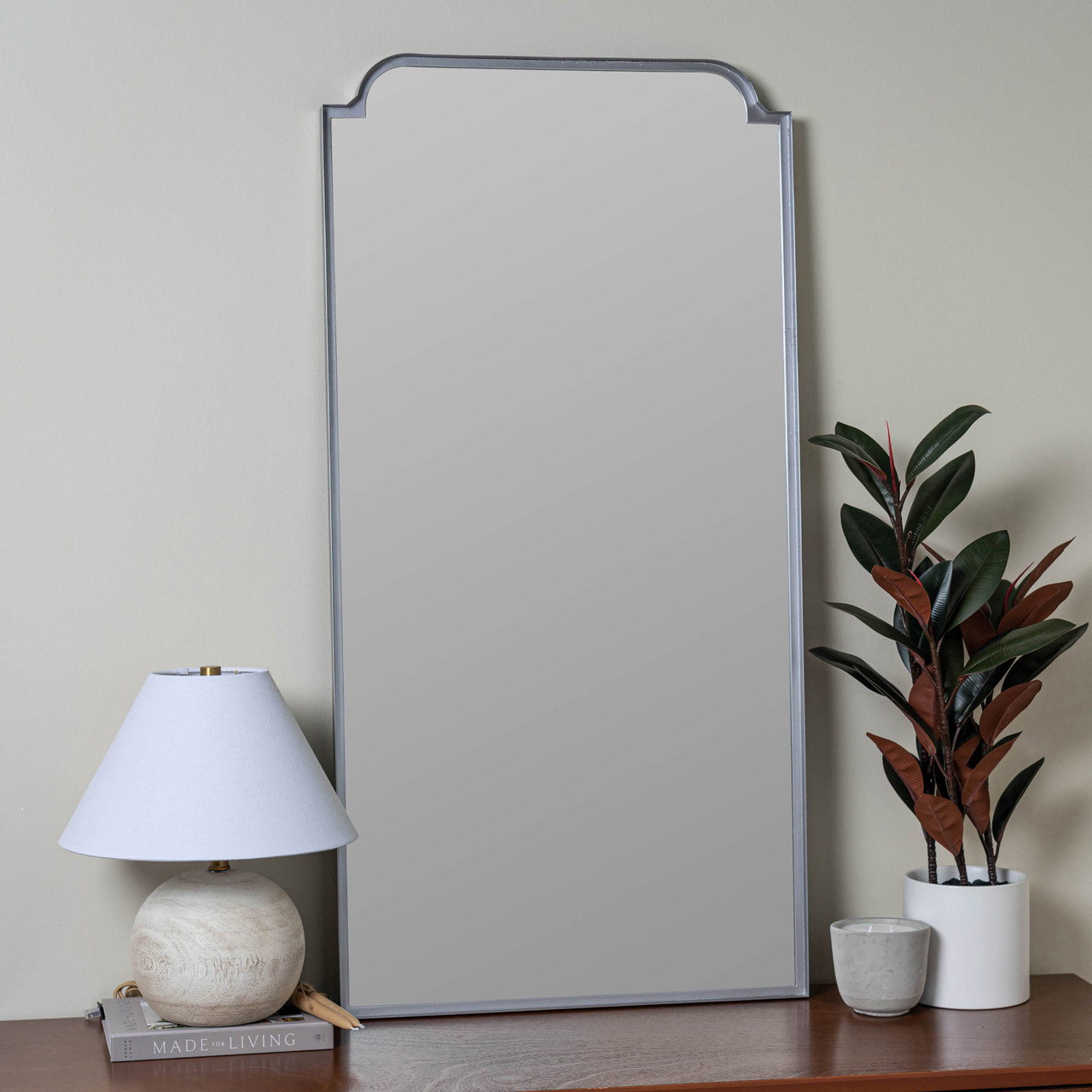 Heidi Silver Wall Mirror - Cooper Classics