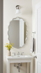 Serafina Silver Wall Mirror