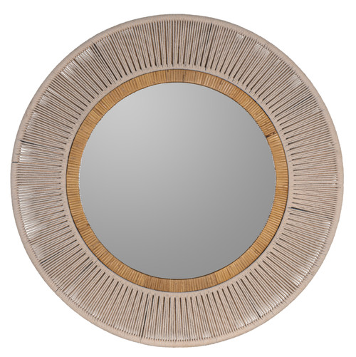 Abilene Taupe Wall Mirror