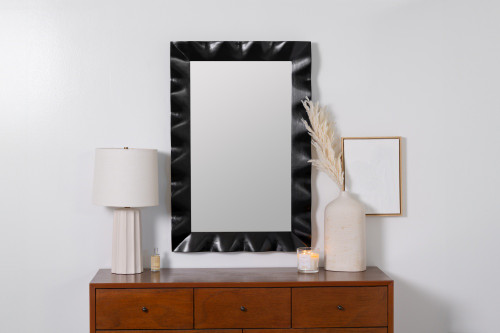 Shaya Black Wall Mirror