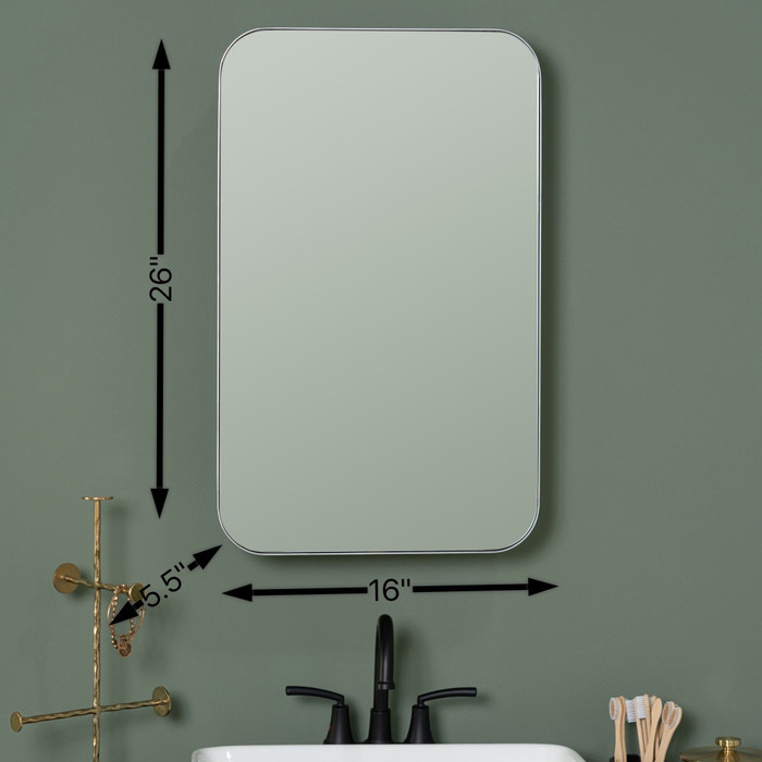 Hadley Silver Medicine Recess Mount Cooper Classics