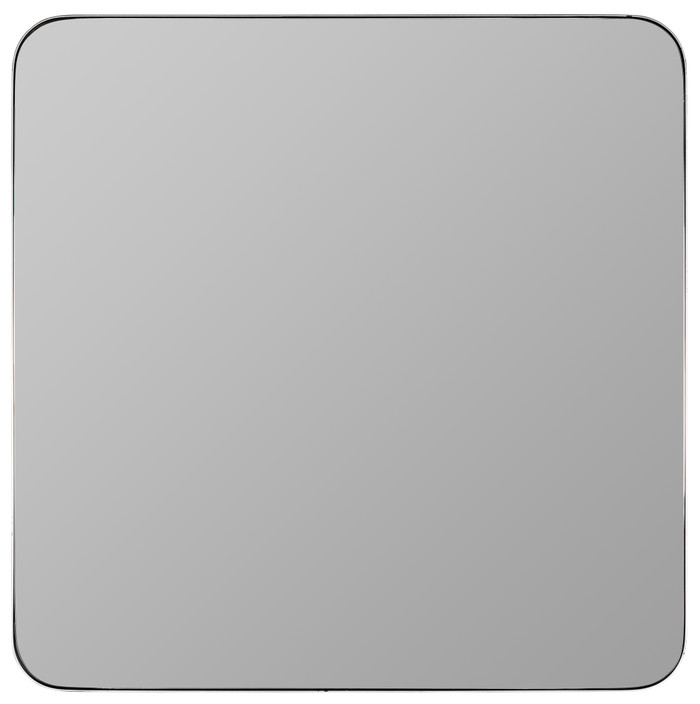 Hailey Silver Square Mirror