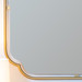 SEBASTIAN GOLD SQUARE MIRROR