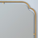 SEBASTIAN GOLD SQUARE MIRROR