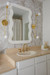 Frances White Wall Mirror