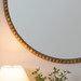 Lia Natural Round Wall Mirror