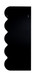 Denver Black Floor Mirror