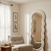 Lana White Floor Mirror