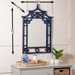 Shing Navy Blue Wall Mirror