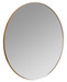 Franco Round Gold Wall Mirror