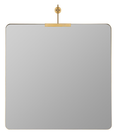 Frida Gold Square Wall Mirror - Cooper Classics