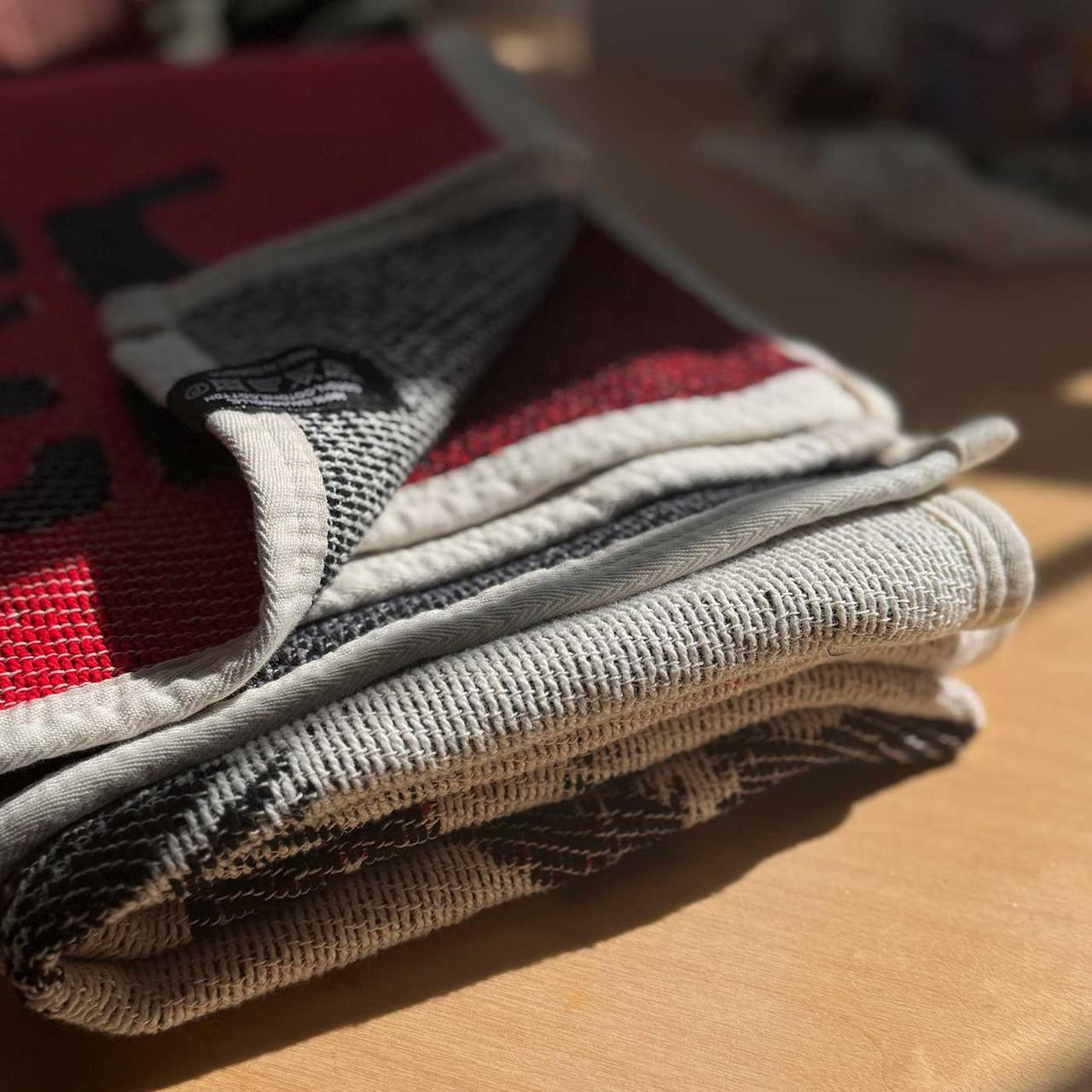 Bath Blanket Towel Human Made Blanket Towel Red - US Poncho