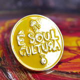 SPECIAL EDITION E SOUL CULTURA Pin Badge - Yellow