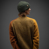 SWEATSHIRTS Supersoft Shaggy Knit Crew Neck  | Coriander/Gold Dust/Whiskey 