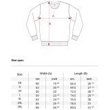 SWEATSHIRTS 1/Hundred Faded Burgundy & White Crew Neck Sweatshirt 