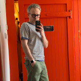 STUDIO COLLECTION The Breton Stripe T-Shirt | Indigo Blue 