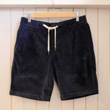 Corduroy Shorts | Navy & Pale Khaki | STUDIO Collection