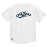 LIMITED EDITION ALFOS x 1 of 100 Japanese Baseball Shirt | White 