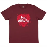 SPECIAL EDITION Love Dancin' t-shirt - Burgundy | 1 of 100 