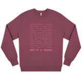 SPECIAL EDITION Still in a Dream - Simon Reynolds | Sweatshirt