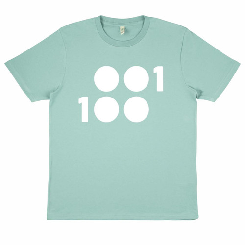 SPECIAL EDITION 1 of 100 Slate Green and White Ink T-Shirt 