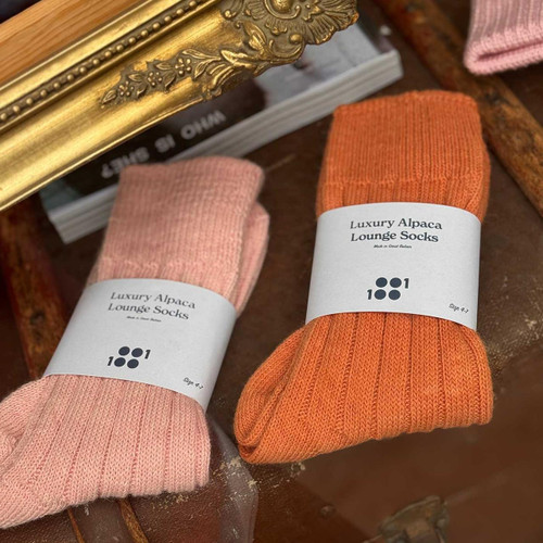 SPECIAL EDITION 1 of 100 Luxury Alpaca Lounge Socks 