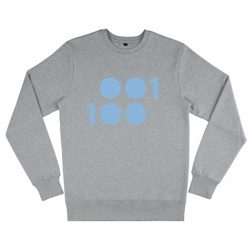 SWEATSHIRTS 1 of 100 Grey  & Light Blue | Sweatshirt 