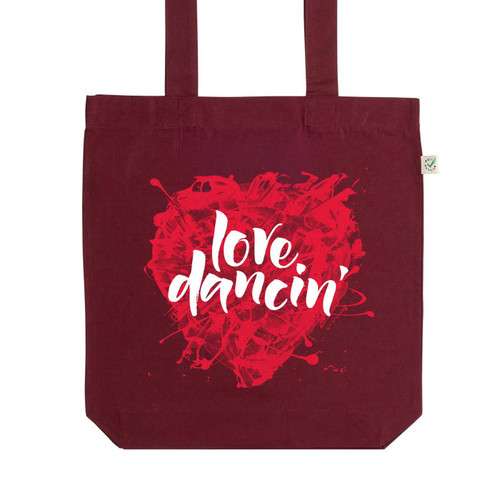 SPECIAL EDITION Love Dancin' Tote Bag - Burgundy | 1 of 100 