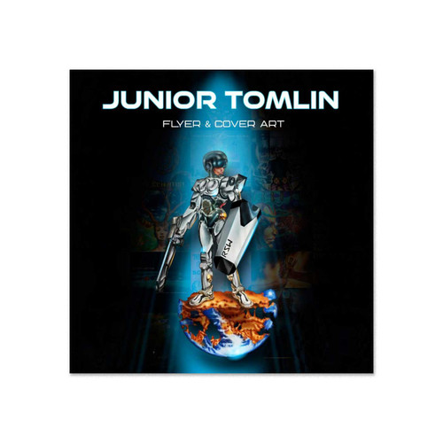 BOOK Junior Tomlin: Flyer and Cover Art - Junior Tomlin 