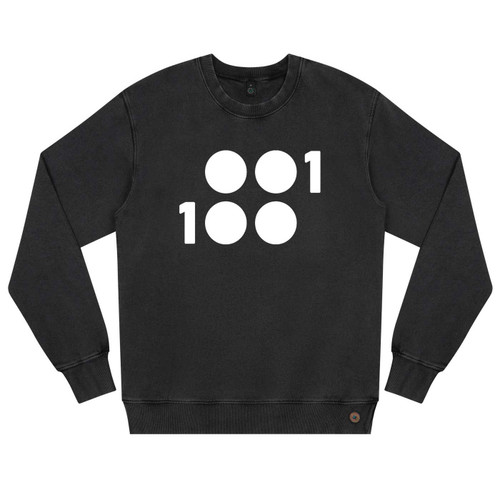 STUDIO COLLECTION 1 of 100 Stonewashed black with White logo | Sweatshirts 