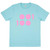 SPECIAL EDITION 1 of 100 Turquoise and Pink Ink T-Shirt 