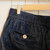 STUDIO COLLECTION Corduroy Shorts | Navy & Pale Khaki | STUDIO Collection 