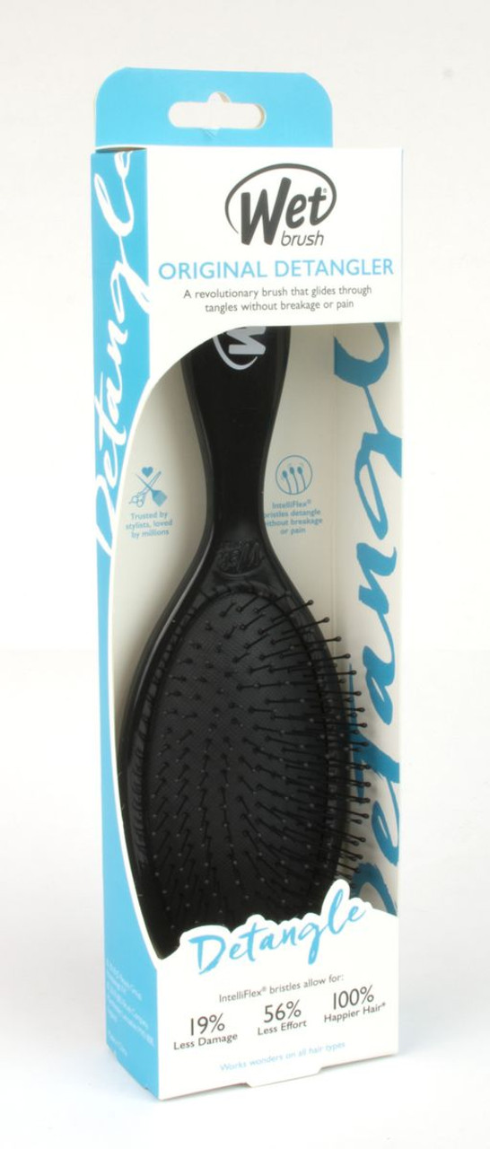 Wet Brush Detangler, Black, Original