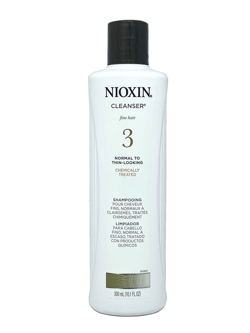 Nioxin System #3 Cleanser Shampoo 10.1 oz - Clear Co