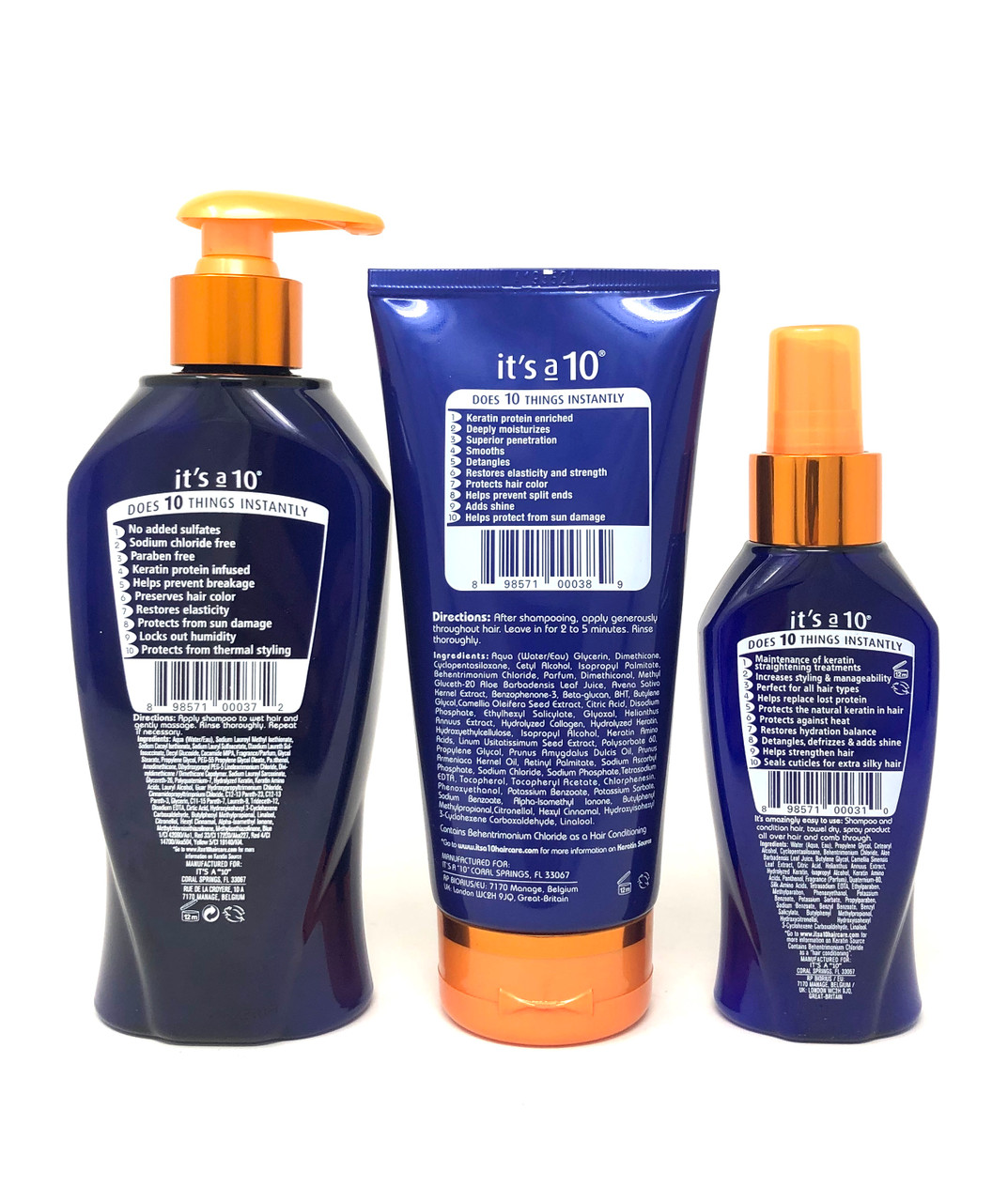 Miracle Shampoo Plus Keratin With 10 Benefits