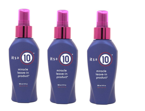 It's A 10 Miracle Leave-In Product 4 Oz - 3 Pack