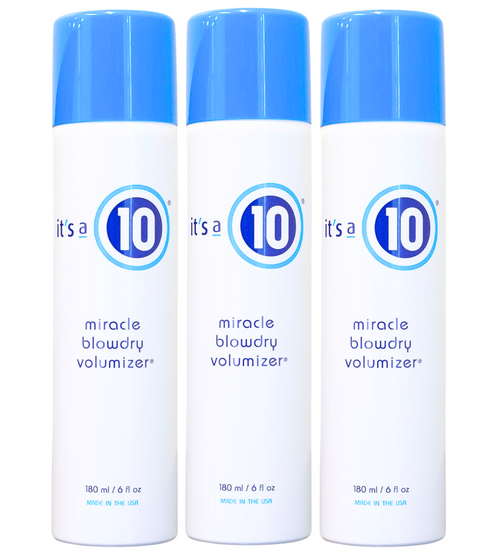 It's A 10 Miracle Blowdry Volumizer 6 Oz - 3 Pack