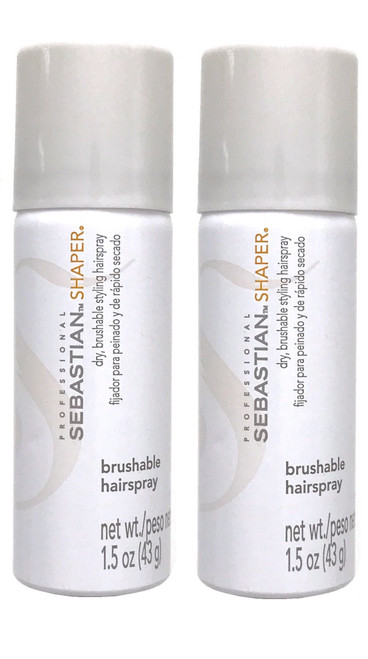 Sebastian Shaper Brushable Hairspray 1.5 oz Pack of 2