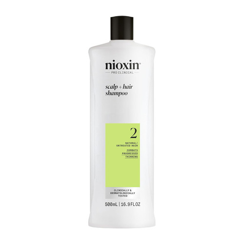Nioxin Scalp + Hair Thickening System 2 Shampoo 16.9 oz